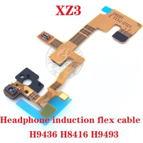 For Sony Xperia XZ3 Headphone Sensor flex Cable H9436 H8416 H9493 SOV39 Headphone Sensor Cable flex