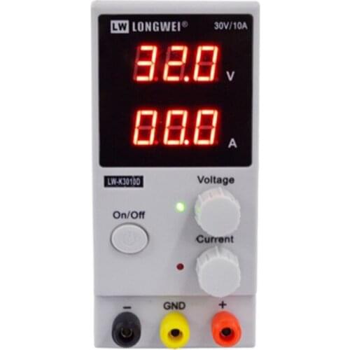 30V 10A K3010D DC Power Supply Variable Adjustable Lab LCD Digital Switching Regulated