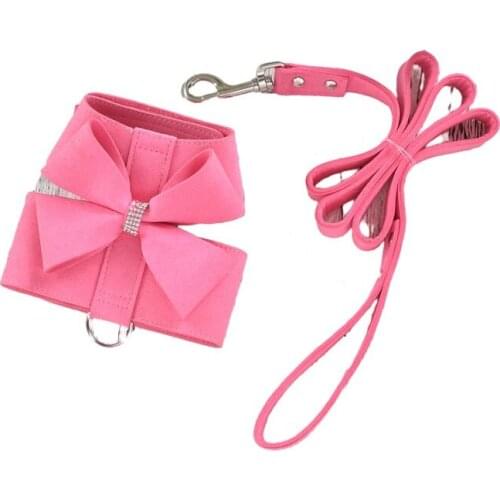 Cat Dog Harness Vest Pet Dog Lead Leash Outdoor Dog Chest Strap Chihuahua Yorkshire Pomeranian Shih Tzu maltese Poodle Costume