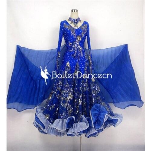 Ballroom Dance Competition Dresses Women/Ballroom Dresses/Ballroom Waltz Dresses/Ballroom Dancing/Waltz Dress