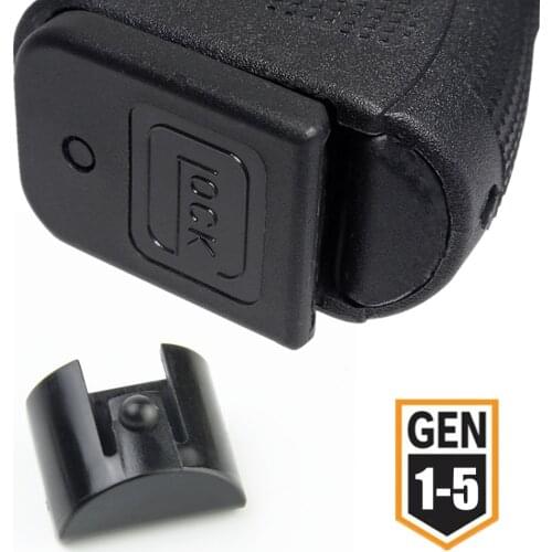 Grip Frame Insert Slug Plug for Glock 17 19 20 21 23 25 43X Pistol Gun Holster 9mm Mag Speed Loader Magazine Magwell Accessories