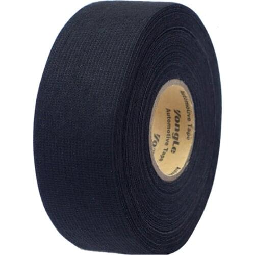32mmx20m Universal Flannel fabric Cloth Tape automotive wiring harness Black Flannel Car Anti Rattle Self Adhesive Felt Tape