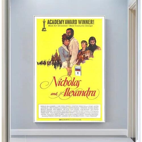 V0988 Nicholas and Alexandra Vintage Classic Movie Wall Silk Cloth HD Poster Art Home Decoration Gift