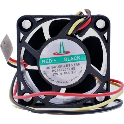 Brand new original HC0402012HS 4cm 4020 40x40x20mm 12V 0.10A Computer chassis CPU North and South Bridge inverter cooling fan