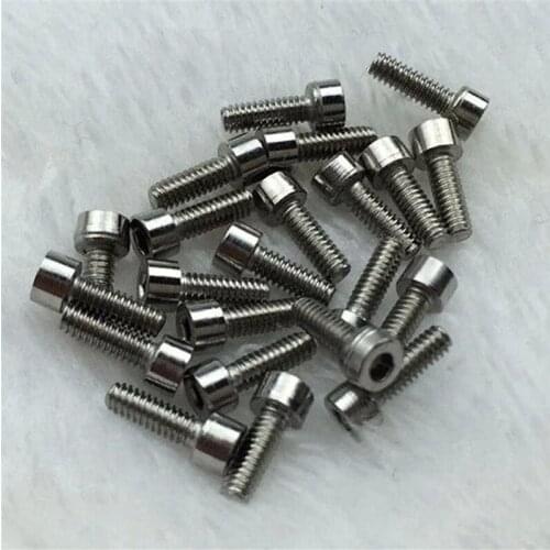YEAHRUN 20pcs M2 X 6 Screw Pack for Alloy 1.9" Wheels Rims of 1/10 RC Crawler SCX10