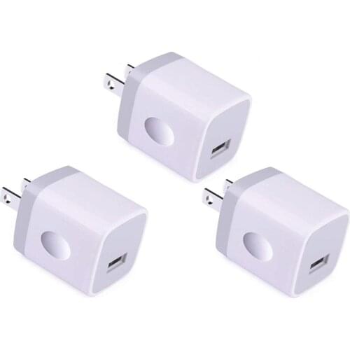 5V 1A USB Charger Travel Wall Charger Adapter Portable Smart Mobile Phone Charger US Plug Black White Available 50pcs/lot