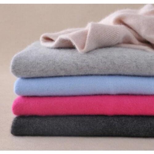 Women Cashmere 2021 New Autumn Winter Vintage Half Turtleneck Sweaters Plus Size Loose Wool Knitted Pullovers Female Knitwear11