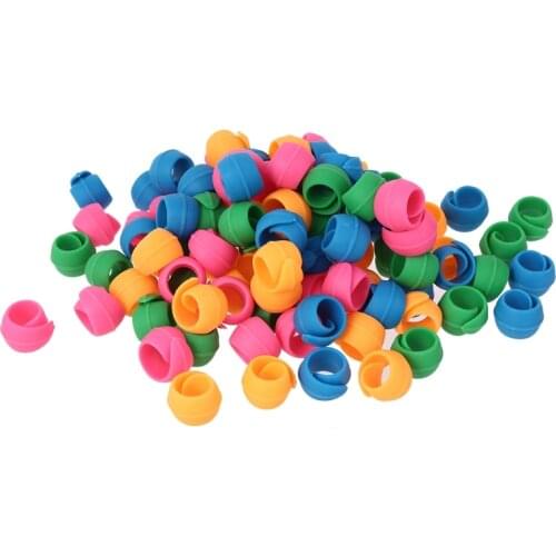 100pcs Embroidery Sewing Machine Thread Spool Huggers Tool Keep Spools From Unwinding No Loose Ends Tails
