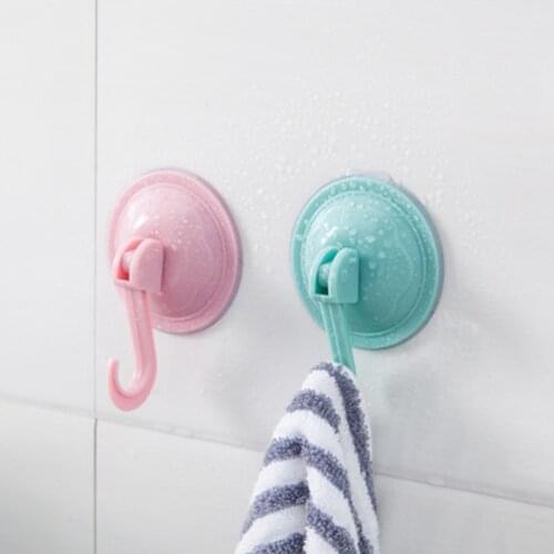 5KG Max Payload Kitchen Bathroom Accessories Vacuum Suction Cup Hooks Home Organizer Rack Durable Adhesive Wall Hooks