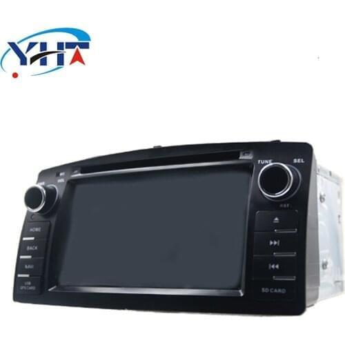 2din 6.2" Quad-Core 1+16G Android 8.1 Car Radio DVD Player with Capacitive Touch Screen BT HD for Toyota Corolla E120 BYD F3