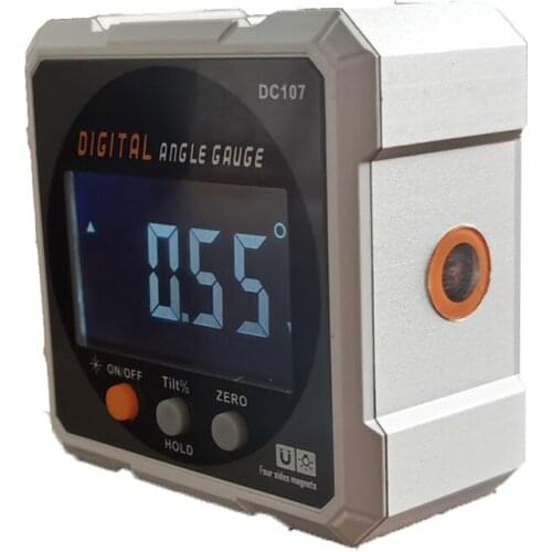 Digital Protractor Laser USB Inclinometer 360 Level Angel Finder High Precision Goniometer Magnet Tilt Measuring Tools