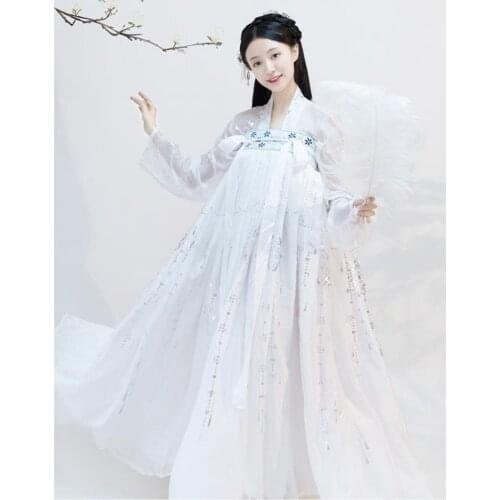 Ewha Rain Original Hanfu Women Student Daily Super Fairy Princess Costume Stage Performance Costume pary cosplay chinese hanfu