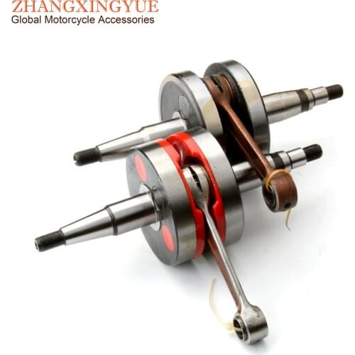 High Quality & Racing Crankshaft for Derbi GPR50 Senda R SM DRD Racer X-Treme 50cc Euro2 EBE EBS EBE050 2-Stroke