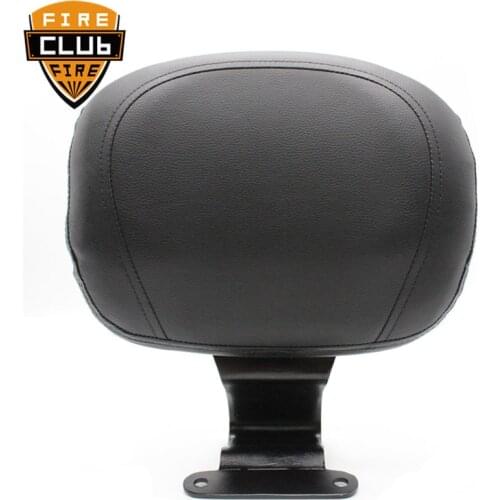 Motorcycle Leather Driver Rider Sissy Bar Seat Driver Backrest Back Rest For Honda VTX1300