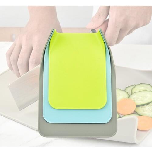 Set of 3 Cutting Board Closed Design PP Material Small Chopping Board Medium Fruit Easy-Grip PP For Bar Dishwasher Safe