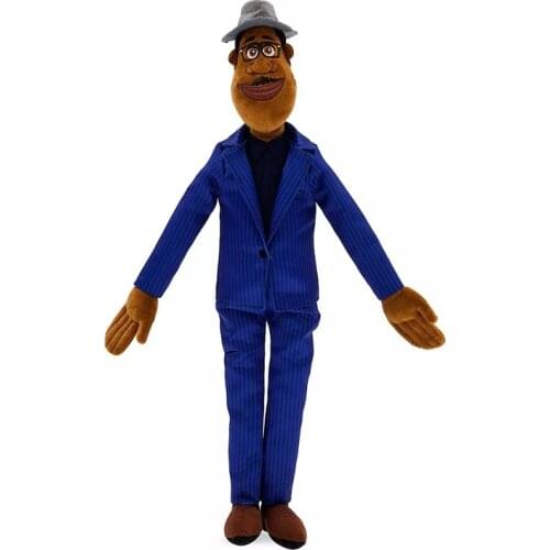 Original Disney Soul Joe Gardner Plush toy stuffed toys doll doll A birthday present for a child 45CM