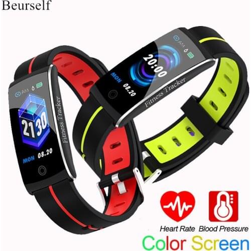 Beurself Smart Bracelet F10C Men Women Smart Watch Andriod Bluetooth Blood Pressure Heart Rate Monitor Sport iOS Smartwatch