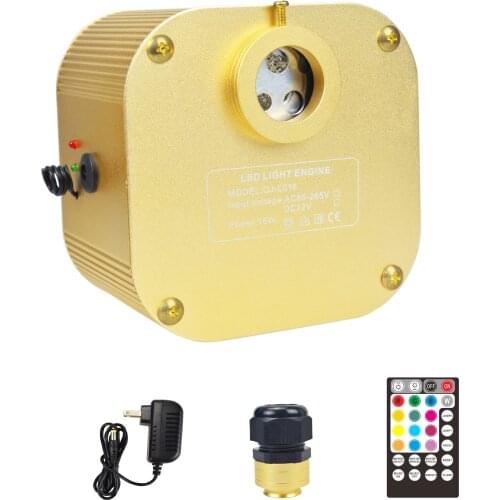 16w rgbw led ceiling star light car ceiling use RF/Music control twinkle fiber optic starry sky with 200/300pcs optical cable