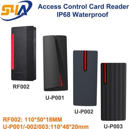 IP68 Waterproof Access Control RFID Card Reader support Wiegand 26