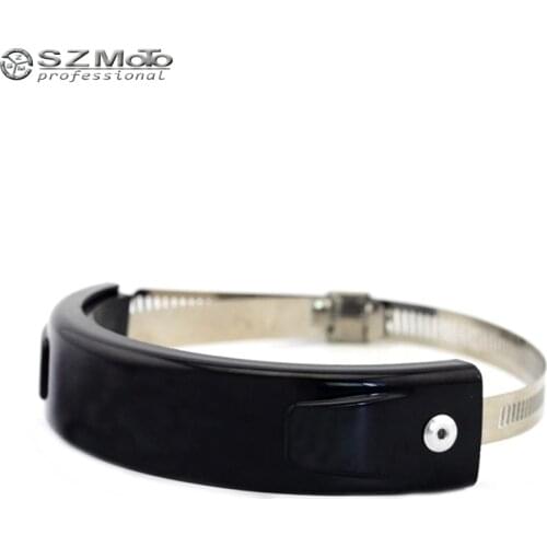 For Kawasaki Versys 1000 Silencer Exhaust Protector Can Cover Round Oval Motorcycle Accessories Diameter 100MM-140MM Protect