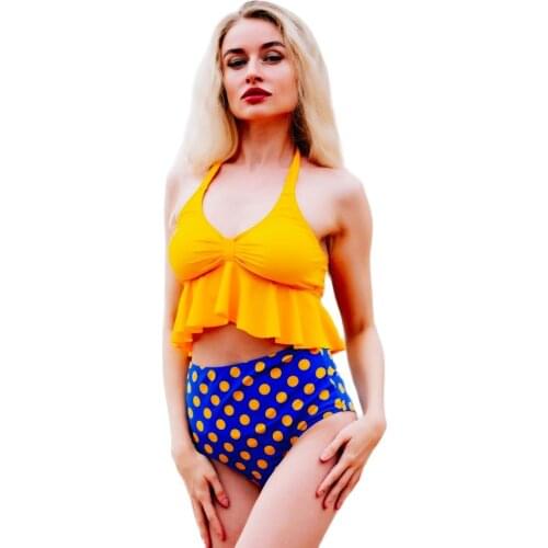 2020 Set Push Up Swimming Wear Bikini New High Waist Bathing Suit Women Brazilian Swimwear Suit Swimsuit Beachwear