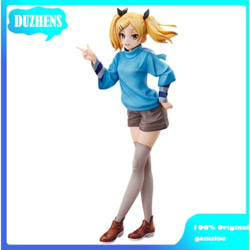 100% Original: Anime SHIROBAKO Yano Erika 23cm PVC Action Figure Anime Figure Model Toys Figure Collection Doll Gift