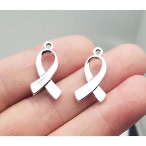 30pcs/lot--22x12mm, Antique silver plated double side Ribbon charms,DIY supplies,Jewelry accessories