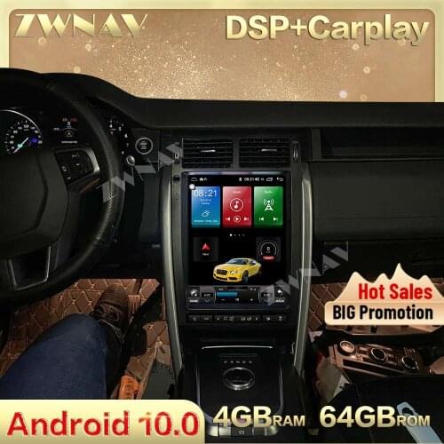 4G WIFI Tesla Style big screen Android 10 Car multimedia player For Land Rover Freelander 2015-2019 navi radio stereo head unit