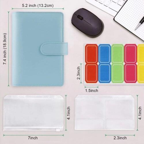 A6 Pu Leather Cover Traveler Journal Notebook Agenda Planner Forest Style Diary Book Notepad School Office Supplies Stationery