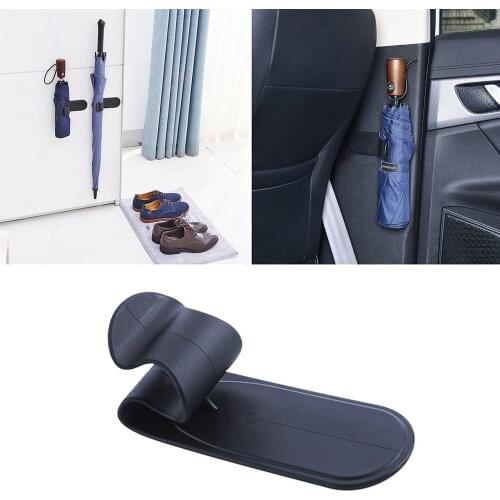 Home Umbrella Fixing Rack Creative Car Umbrella Storage Adhesive Umbrella Hooks Hangers Holders For Auto Car Home Storage Rack