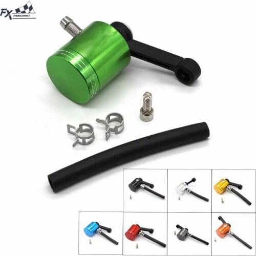 FXCNC Universal Motorcycle Brake Fluid Reservoir Clutch Tank Oil Fluid Cup For Aprilia Mille RSV Tuono RSV4 V4 1100RR Factory