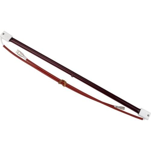 Red ruby quartz glass infrared lamp Ir tube heater