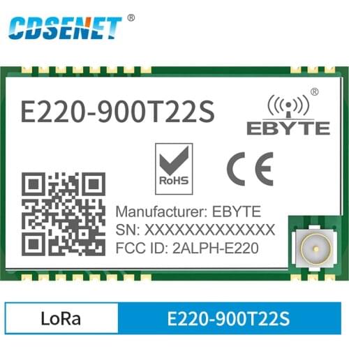 E220-900T22S LoRa Wireless UART Module Ultiple Transmission Methods Transceiver Transmitter Receiver FSK UART Interface IPEX