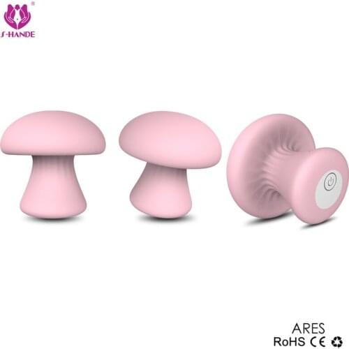 New 9 Speeds Mushroom Shape Mini Vibrating Eggs G Spot Clitoral Stimulation Body Massager Vibrator Adult Sex Toys for Momen