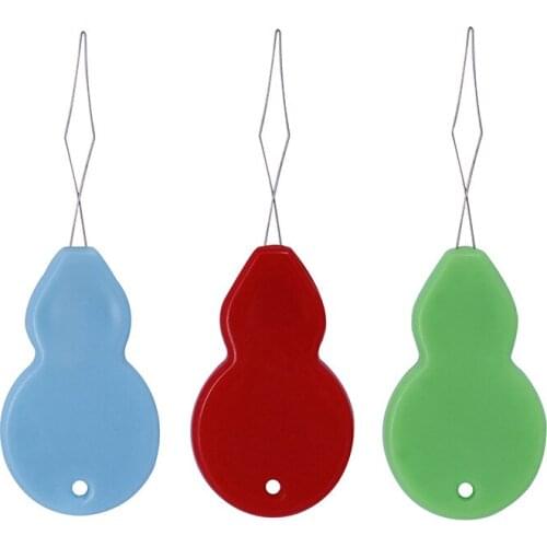 50PCS New Bow Plastic Needle Threader Stitch Insertion Hand Machine Sewing Tool Insertion Tools Home Supplies Sewing Accessories