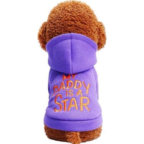 Pet Dog Clothes for Dog Clothing Cotton Warm Clothes for Dogs Cats Letter Pet Product Dogs Coat Jacket Puppy Chihuahua Yorkie