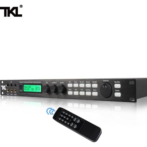 TKL 3 in 6 out professional digital processor professional stage audio processor built-in multiple effects processor X5