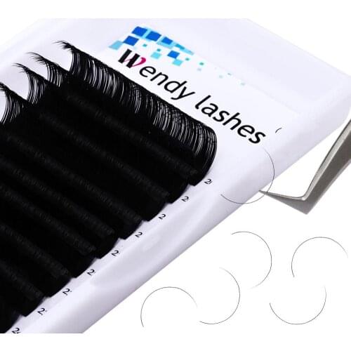 NEW All size C/D 20-25mm Faux Mink Individual Eyelash Lashes Maquiagem Cilios For Professionals Soft Mink Eyelash Extension