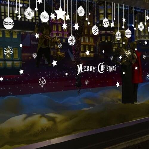 Christmas Wall Stickerdecorative Paperfor Household Livingroom Bedroom