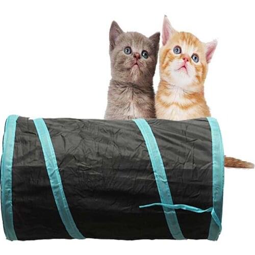 Cat tunnel toys interactive brain game Funny escaping Foldable Scratch resistant products for pets brain game dla kota juguetes