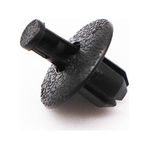 50Pcs Universal Car Bumper Fender 7mm Hole Plastic Rivets Fasteners Screw Car Fastener Clips For Nissan Toyota Focus Kia