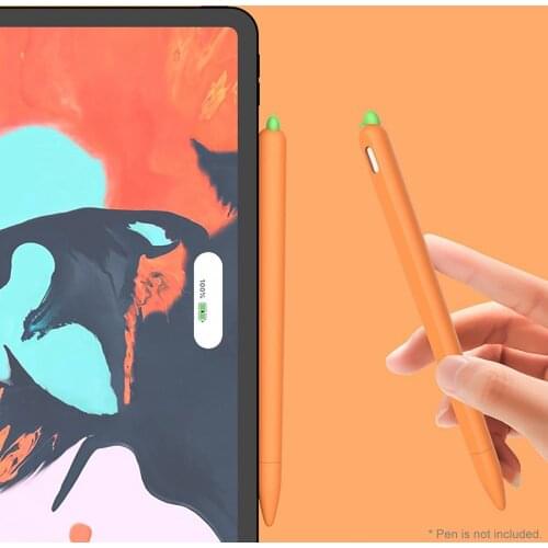 Protective Cover Case For Apple Pencil 2 Silicone Case For iPad Pencil 1 2 Anti-lost Case For Apple Pencil 2 1 Stylus Protector
