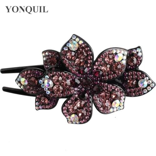 Rhinestone Girls Hairpin Women Hair Clips Female Fancy Duckbill Clip Hair Claws Hairgrip Fashion Hair Accessories Headwear