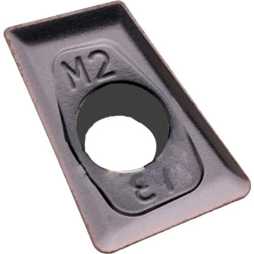 10PCS carbide inserts QOMT1651R-M2 VP15TF free shipping