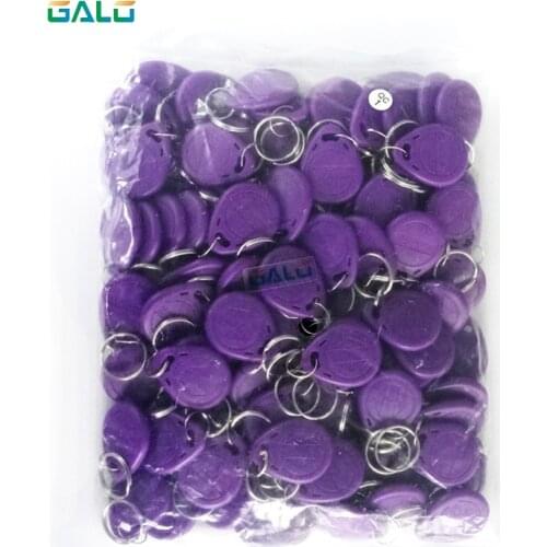 100pcs/bag 125khz Keychains RFID Proximity ID Card Token Tags Key Keyfobs for RFID keypad fingerprint reader door lock