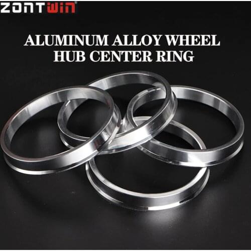 4pieces/set 54.1to73.1 54.1to60.1 54.1to64.1 54.1to67.1 Hub Centric Rings OD=73.1mm ID= 54.1mm Aluminium Wheel hub rings