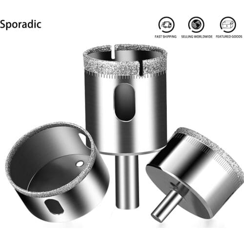 Diamond Hole Saw Set Drill Bit Tool 6mm-60mm For Tiles Marble Glass Ceramic Hole Opener Tile Drill Bit Power Tools Accessories