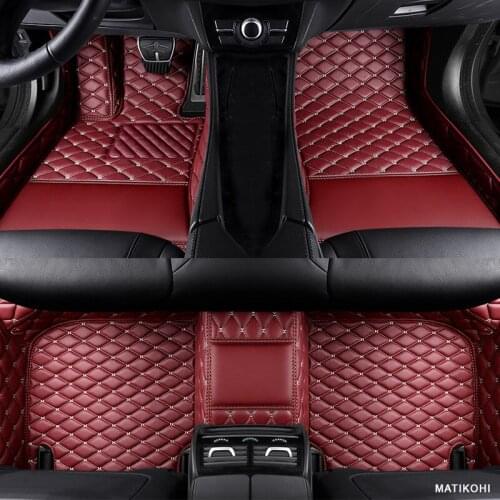 Custom car floor mats for Toyota 86 CHR CROWN Zelas Previa Land Cruiser Prado WISH Venza Fortuner Sienna Tundra auto foot mat