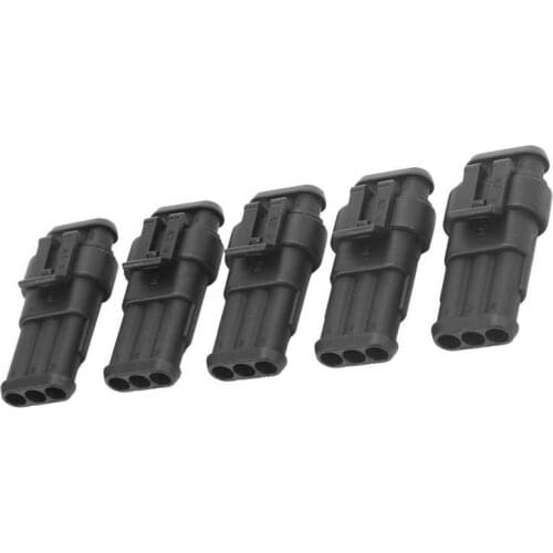 Automobiles Glasses Case 3Pin Electrical Wire Connector Super Waterproof for Car Truck MotorcycleShip car