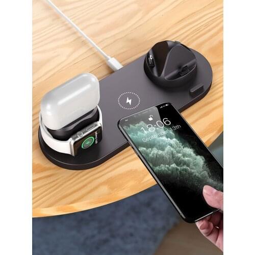 MULKSUL Wireless Charger for iphone 12 Fast Wireless Chargers For iPhone 11 8 X XS Phone Chargers for Apple Watch D36